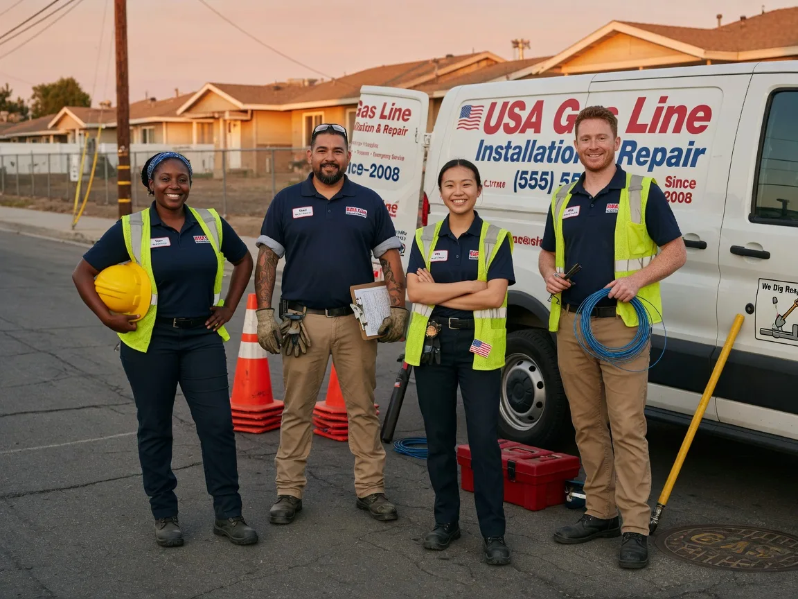 Gas Line Installation company in Aline, OK
